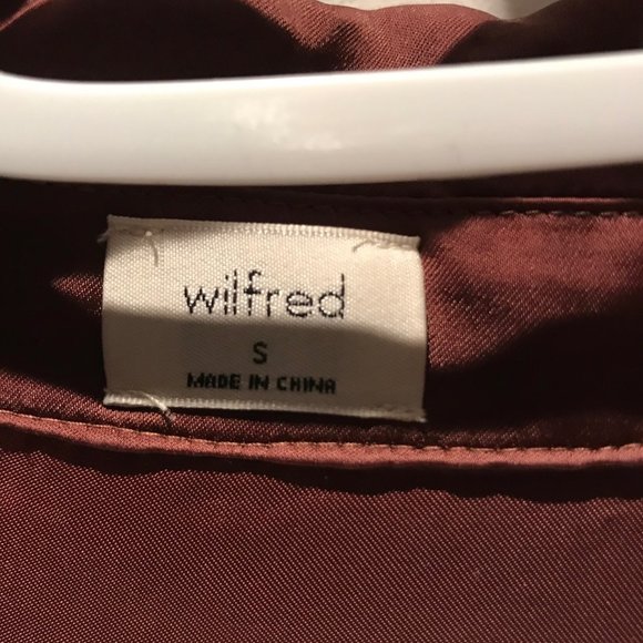 Aritzia Wilfred Tie-Front Blouse - Picture 3 of 7